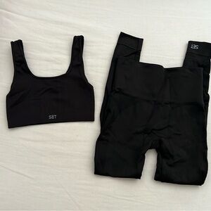 SET Active Black two piece set